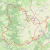 Trace GPS GR de Pays du Val de Sioule, itinéraire, parcours