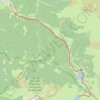 Trace GPS Lac de Bordères ou de Bareilles, itinéraire, parcours