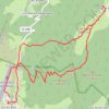 Trace GPS Mont Forchat, itinéraire, parcours