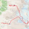 Trace GPS Ascension du Grand Paradis en boucle, itinéraire, parcours