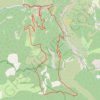 Trace GPS Gorges Trevans, itinéraire, parcours