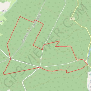 Trace GPS Aux portes d'Alençon - Rochers du Vignage, itinéraire, parcours