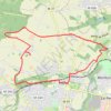 Trace GPS Autour de Pibrac par le chemin d'Arles, itinéraire, parcours