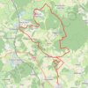 Trace GPS Provenchère, Villers, Bougnon, itinéraire, parcours