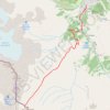 Trace GPS Aller-retour la Fouly - Petit col Ferret, itinéraire, parcours