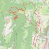 Trace GPS Lac Noir - Col du Granier, itinéraire, parcours