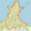 Trace GPS Autour du Cap Fréhel, itinéraire, parcours