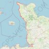 Trace GPS Sentier Cotentin - Cherbourg vers Mont-Saint-Michel, itinéraire, parcours