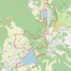 Trace GPS Le tour des lacs d'Aydat et La Cassière, itinéraire, parcours