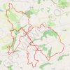 Trace GPS Boucles autour de Prayssas et Lusignan-Petit, itinéraire, parcours