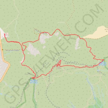 Trace GPS Paradore Guajara Paradore, itinéraire, parcours