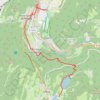 Trace GPS Sur les Pas des Huguenots - Laffrey - Vizille, itinéraire, parcours