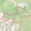 Trace GPS Vallon de l'Amandier - Allauch, itinéraire, parcours