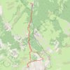 Trace GPS Palanfré - Lacs Frisson, itinéraire, parcours