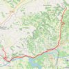 Trace GPS Saint-Martin - Bouillan - Chemin de Compostelle, itinéraire, parcours