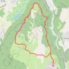 Trace GPS plateau-de-larina, itinéraire, parcours