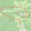 Trace GPS Antras - col des morères - col de la croix, itinéraire, parcours