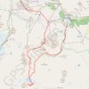 Trace GPS Pointe de la Sana par les glacier des Barmes de l'Ours, itinéraire, parcours