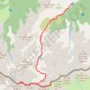 Trace GPS Haute vallée de la Carança, itinéraire, parcours
