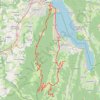 Trace GPS Le Villard Derrière - Annecy - Le Semnoz, itinéraire, parcours