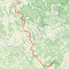 Trace GPS GR2 Randonnée de Sainte Foy à Châtillon-sur-Seine (Côte-d'Or), itinéraire, parcours