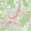 Trace GPS Piste cyclable du pays de Montbéliard, itinéraire, parcours