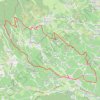 Trace GPS Juliénas - Mont de Besset - Mont Fétraud, itinéraire, parcours