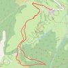 Trace GPS Ens - Lac de Coume, itinéraire, parcours