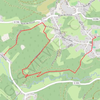 Trace GPS Les Brimbelles - La Spéciale, itinéraire, parcours