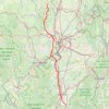 Trace GPS Etape 2 / Eurre - Chambres d'hôtes La Grange de La Ferdière, itinéraire, parcours