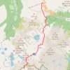 Trace GPS Tuc de Saboredo par la vall de Gerber, itinéraire, parcours