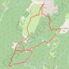 Trace GPS Charmant Som en boucle (Chartreuse), itinéraire, parcours