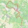 Trace GPS Saint-Aubin-de-Luigné, itinéraire, parcours