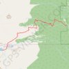 Trace GPS Chasm Lake, itinéraire, parcours