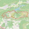 Trace GPS Bibemus-Sainte Victoire, itinéraire, parcours