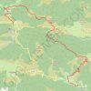 Trace GPS Le Bez - Le Villard, itinéraire, parcours