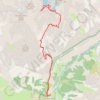 Trace GPS Les lacs de Crupillouse, itinéraire, parcours