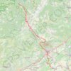 Trace GPS GR 700 : De Chamborigaud à Saint-Gilles (Gard), itinéraire, parcours