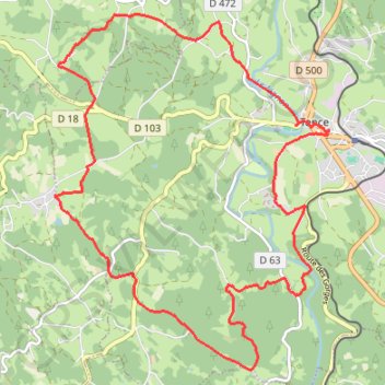Trace GPS Du Lignon à Pouzols - Tence, itinéraire, parcours