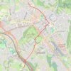 Trace GPS Parcours sportif La Villette, itinéraire, parcours