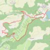 Trace GPS Sancy - Les Angles - Secteur Chambon-sur-Lac, itinéraire, parcours