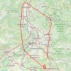 Trace GPS 05/07/2023 LFNE (17:56) LFNE (19:16), itinéraire, parcours