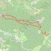 Trace GPS Pic Saint Loup - Crêtes Est, itinéraire, parcours