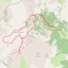 Trace GPS Chalets de Clapeyto, vers le col de Néal, col de la Rousse, itinéraire, parcours