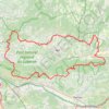 Trace GPS GR97 Tour du Luberon (Vaucluse, Alpes-de-Haute-Provence), itinéraire, parcours
