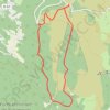 Trace GPS Forêt des Allebasses, itinéraire, parcours
