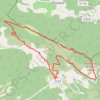 Trace GPS Col de Perty, itinéraire, parcours