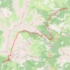 Trace GPS GR56 - Tour de l'Ubaye, jour 5, itinéraire, parcours