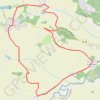 Trace GPS Chemin de La Hire - Le Castera, itinéraire, parcours