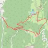 Trace GPS Le Sommet de Pravouta, itinéraire, parcours